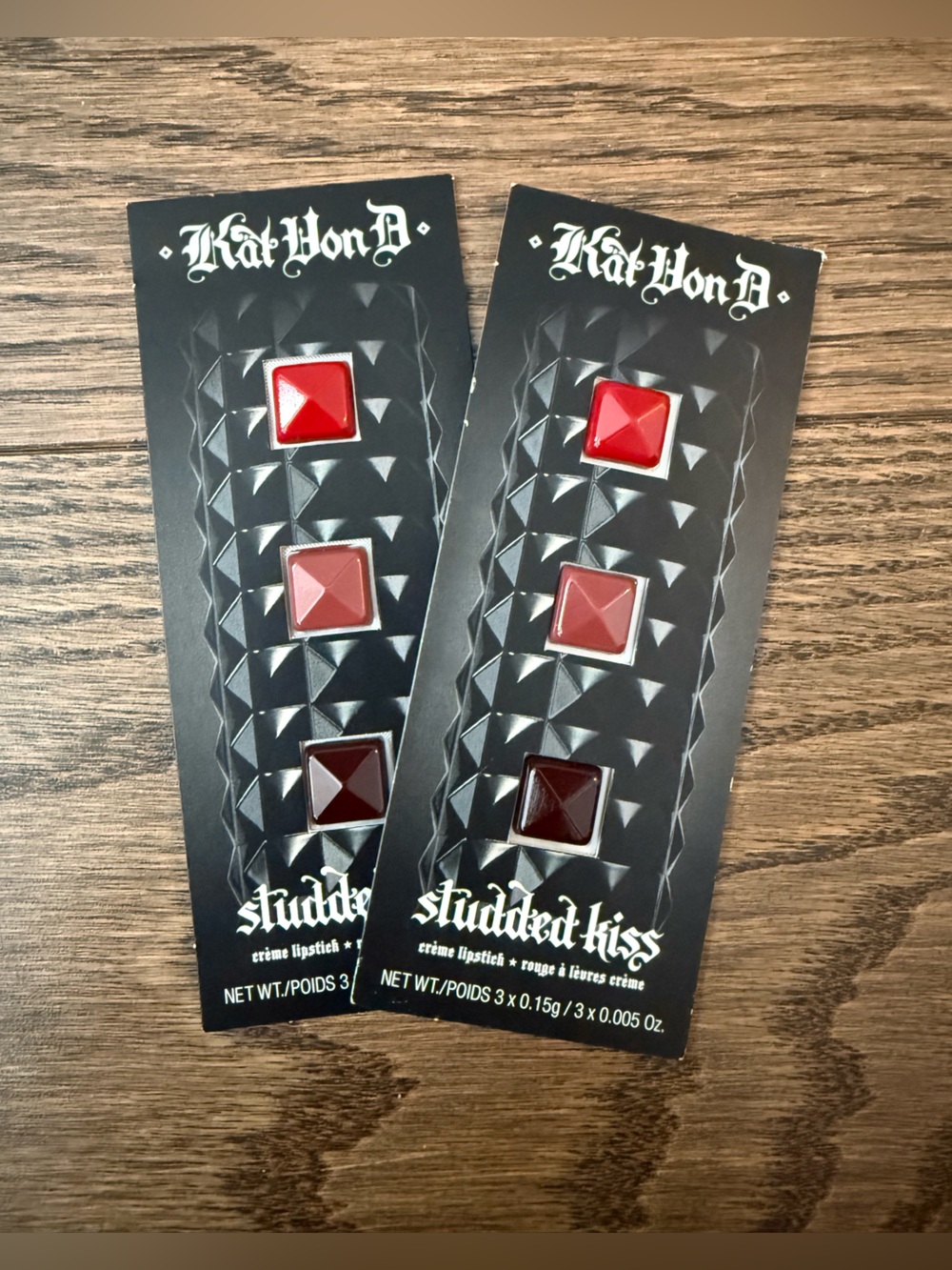 FREE GWP - Kat Von D Creme Lipstick Sample x2